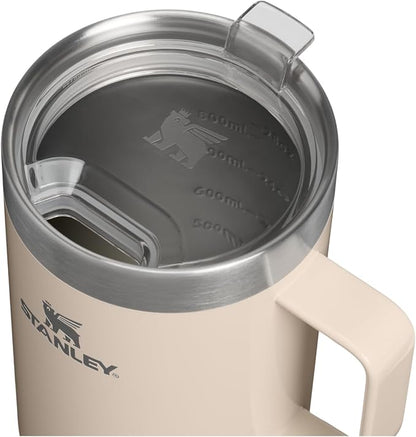 STANLEY The Everyday Suburban Mug | 30 oz | Drink Through Lid | Cup for Coffee, Tea and Drinks | Insulated Stainless Steel Coffee Mug | BPA-Free | Champagne Gloss
