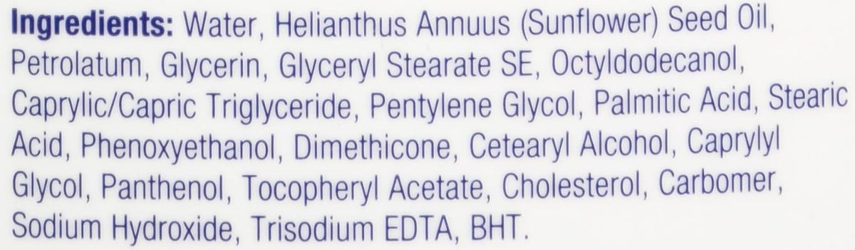 Eucerin Daily Hydration Body Lotion for Dry Skin, Unscented Body Moisturizer with Sunflower Oil and Pro-Vitamin B5, 16.9 Fl Oz Bottle (Pack of 12)