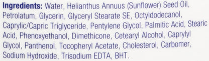 Eucerin Daily Hydration Body Lotion for Dry Skin, Unscented Body Moisturizer with Sunflower Oil and Pro-Vitamin B5, 16.9 Fl Oz Bottle (Pack of 12)