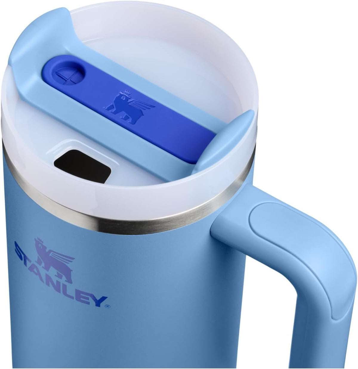 STANLEY Quencher H2.0 Flow State Tumbler, 30 oz, Blue Sky