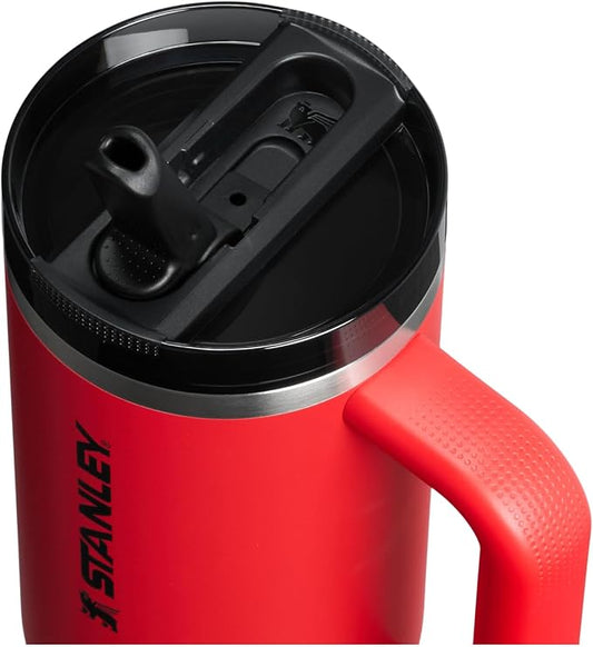 STANLEY Quencher ProTour Flipstraw Tumbler, 30 oz, Chili Black