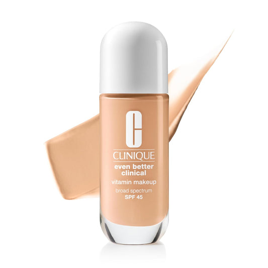 Clinique Even Better Clinical Vitamin Makeup Broad Spectrum SPF 45 With Vitamin C, Vitamin E + Vitamin B3 | Light Coverage + Vibrant Finish