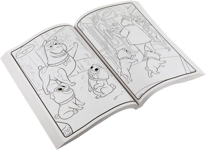 Crayola Disney Jr. Coloring Book (288 Pages), Includes Disney Stickers, Giant Coloring Book for Kids & Adults, Travel Activity, Ages 3 +