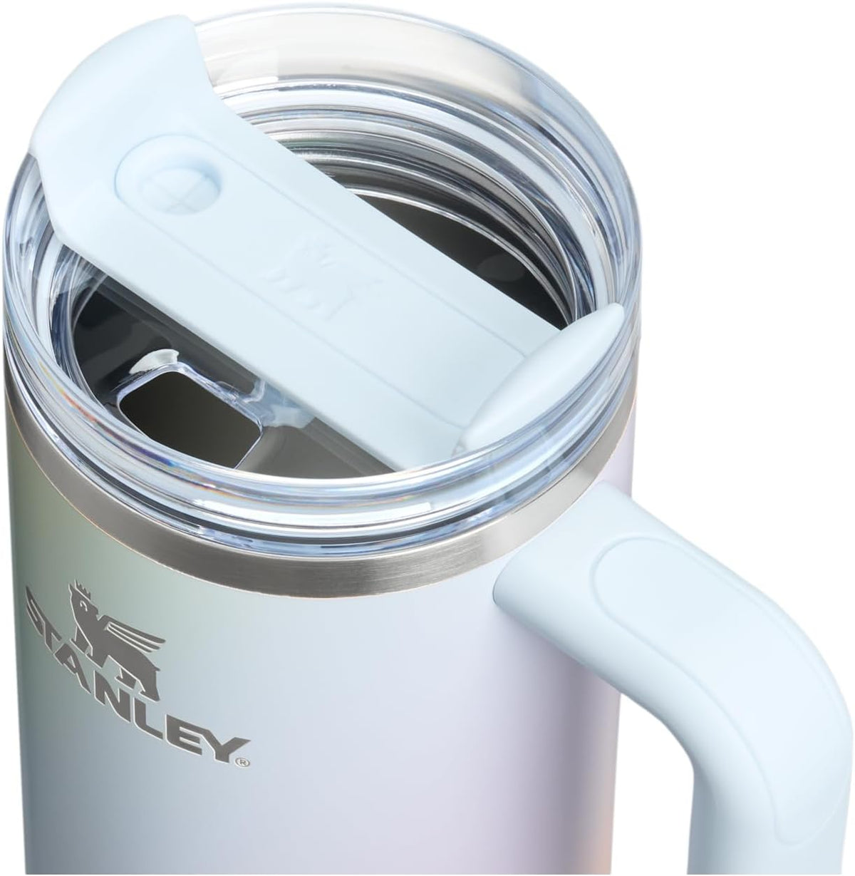 STANLEY Quencher H2.0 Flow State Tumbler, 30 oz, Sunrise Spiral