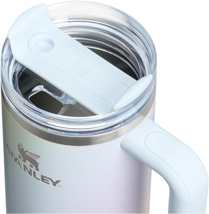 STANLEY Quencher H2.0 Flow State Tumbler, 30 oz, Sunrise Spiral