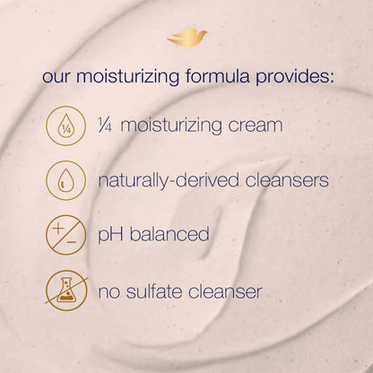 Dove Exfoliating Body Polish Scrub for Silky Skin Oatmeal & Calendula Oil Body Scrub Exfoliates & Gives Lasting Nourishment 10.5 oz