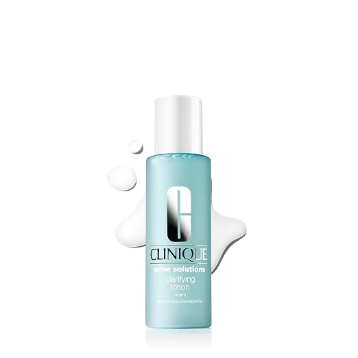 Clinique Acne Solutions Clarifying Lotion Exfoliating Facial Toner with Salicylic Acid | Reduces Oil + Unclogs Pores