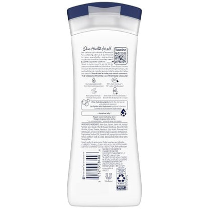 Vaseline Intensive Care Lotion, Unscented, Advanced Repair 2-Pack – Non-Greasy Moisturizer for Extremely Dry Skin, 10 Oz Ea