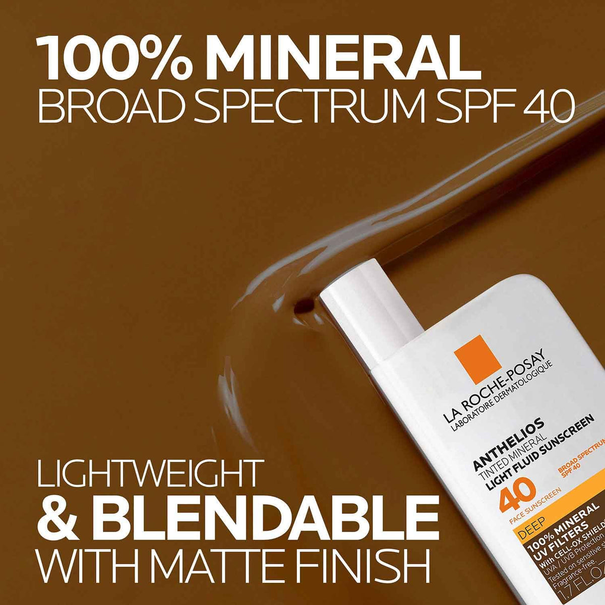 La Roche-Posay Anthelios Mineral Light Fluid Sunscreen for Face in 5 shades
