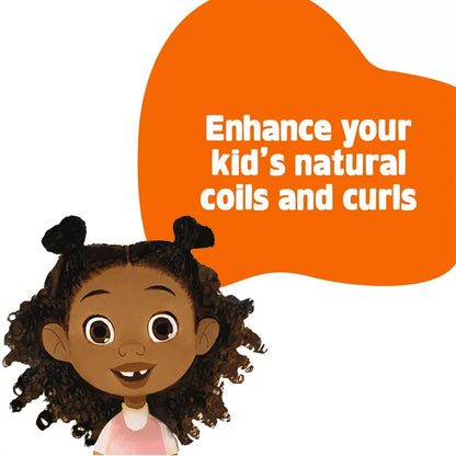 Dove Kids Moisturizing Shampoo + Styling Curl Cream Twin Pack – “Hair Love” Curly Hair Products for Kids, Coconut Cookie Scent (3 Piece Set)