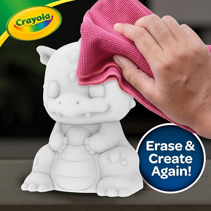 Crayola Light Ups Dragon, Reusable Holiday Craft, Light Up Toy, Indoor Holiday Decor, Toys for Kids, Arts & Crafts, Dragon Gift, 4+