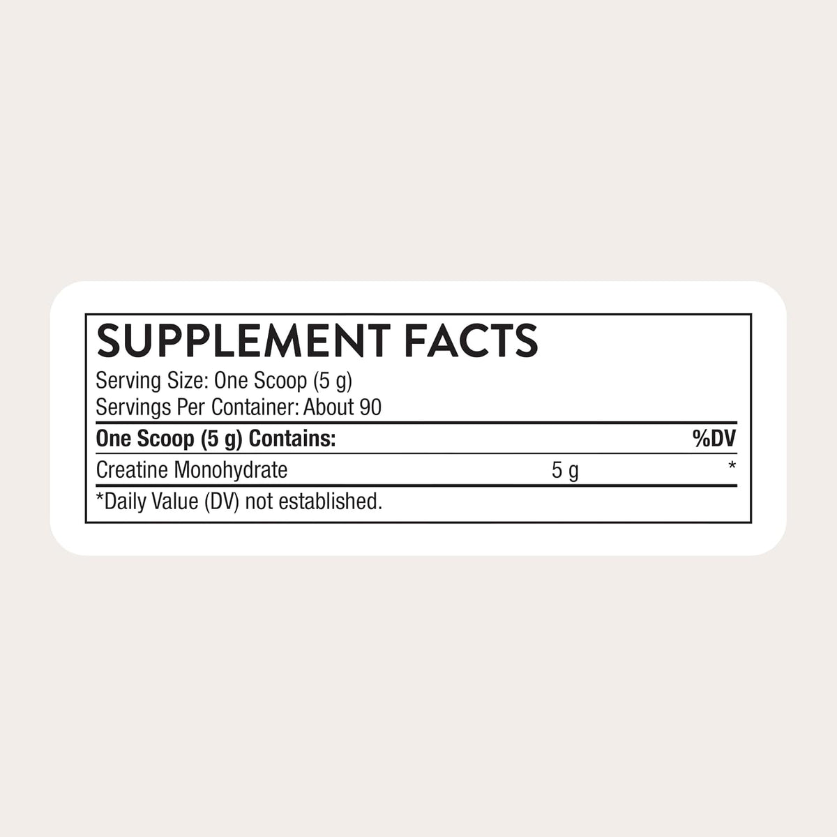 THORNE Creatine, Micronized Creatine Monohydrate Powder, 90 Servings