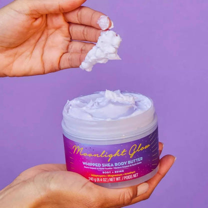 Tree Hut Moonlight Glow Whipped Shea Body Butter - Body + Being - 8.4 ounces