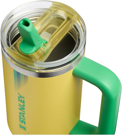 STANLEY Quencher ProTour Flipstraw Tumbler, 30 oz, Team Yellow Green