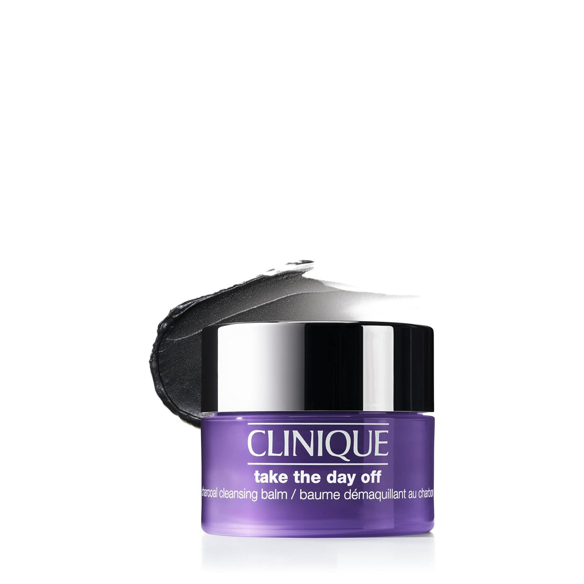 Clinique Take The Day Off Charcoal Cleansing Balm Makeup Remover | Dissolves Makeup and Sunscreen | For Dry Combination to Oily Skin Types