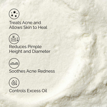 The Ordinary Sulfur 10% Powder-to-Cream Acne Spot Treatment Concentrate, Reduces Pimple Size and Zit Redness, 0.18 Oz (Pack of 2)