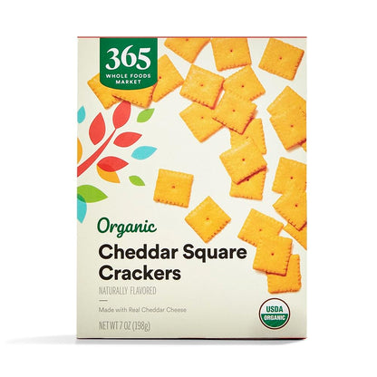 365 by Whole Foods Market Organic Cheddar Squares, 7 OZ