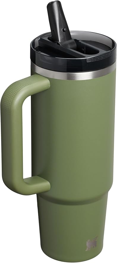 STANLEY Quencher ProTour Flipstraw Tumbler, 30 oz, Dried Pine