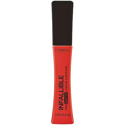 L’Oréal Paris Infallible Pro Matte Liquid Lipstick, Long-Lasting Intense Matte Color, Up to 16HR Wear, highly pigmented, full coverage liquid lipstick, Ma Chérie, 0.21 fl. oz.