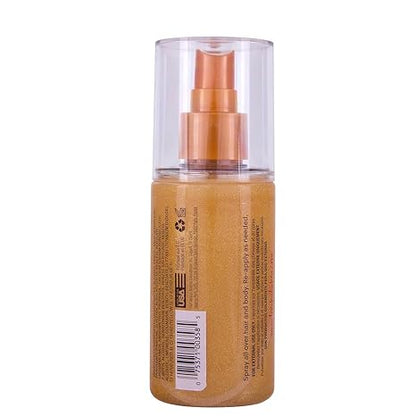 Tree Hut Tropic Glow Hair & Body Mist, Hydrating & Alcohol-Free, Light Shimmer Body Spray with Almond, Golden Amber, and Sandalwood Notes, Alcohol-Free Formula, 5.2 Fl Oz.