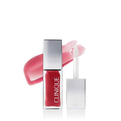 Clinique Pop Lip + Cheek Oil in 3 Iconic Shades in Black Honey, Pink and Nude Honey | Conditions Lips + Gives Cheeks a Natural, Dewy Flush