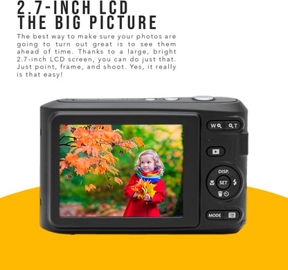 Kodak PIXPRO FZ45 Digital Camera (Black) Bundle