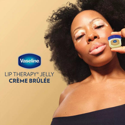Vaseline Lip Therapy Creme Brulee Mini 12-Pack – Moisturizing Lip Balm for Soft, Smooth Lips, 0.25 Oz Ea