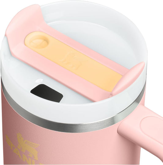 STANLEY Quencher H2.0 Flow State Tumbler, 30 oz, Peach Rose