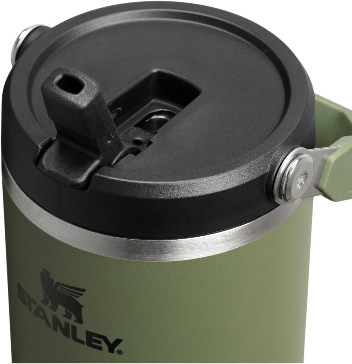 STANLEY IceFlow 2.0 Flip Straw Tumbler, 40 oz, Dried Pine