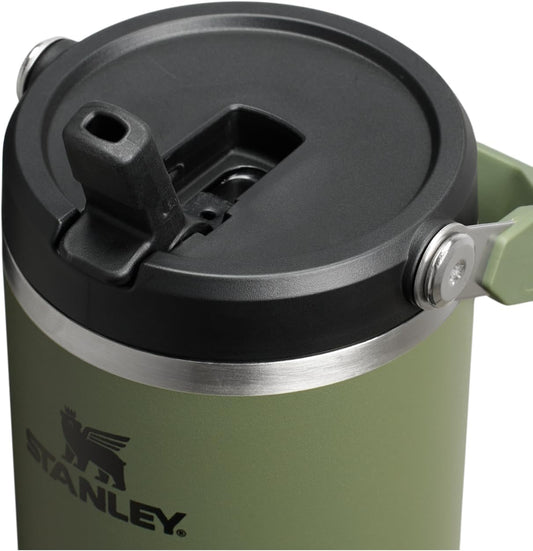 STANLEY IceFlow 2.0 Flip Straw Tumbler, 40 oz, Dried Pine