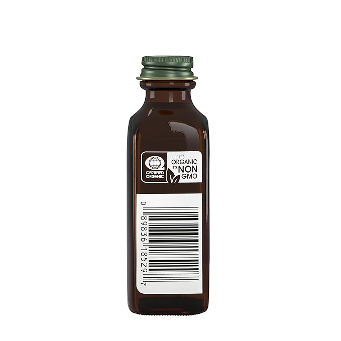 Simply Organic Orange Flavor, 2 Ounce Glass Jar, Tart Citrus Flavor for Desserts, Smoothies, Tea, and More