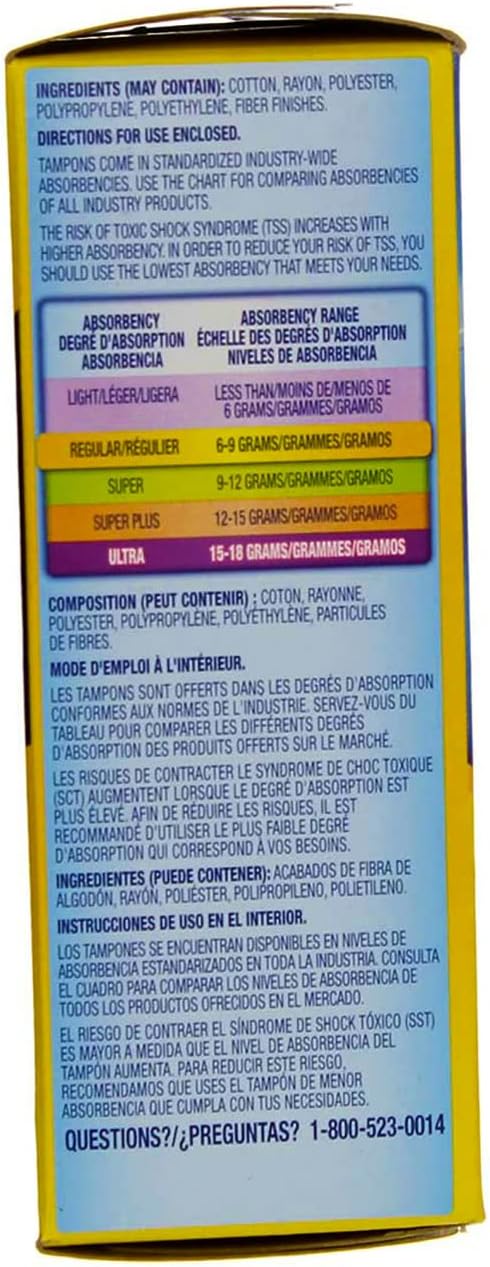 Tampax Tampons with Flushable Cardboard Applicator - Regular - 20 ct - 2 pk
