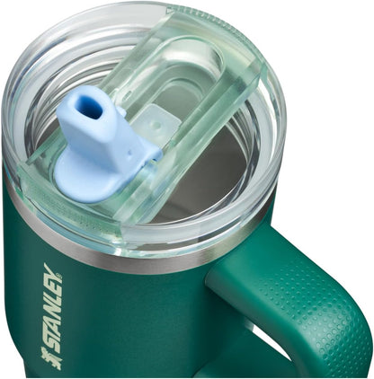 STANLEY Quencher ProTour Flipstraw Tumbler, 14 oz, Emerald Honeydew