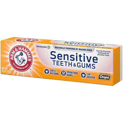 ARM & HAMMER Sensitive Teeth & Gums Toothpaste 4.5 oz