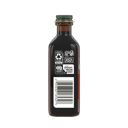 Simply Organic Pure Madagascar Vanilla Extract, 4-Ounce Glass Jar, Certified Organic, Sugar-Free Flavor For Smoothies (Pack of 2)