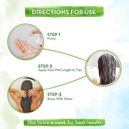 Mamaearth Onion Conditioner | Anti Hair Loss & Hair Growth with Coconut Oil | Organic Deep Conditioner for Color Treated Hair | 8.45 Fl Oz (250ml)