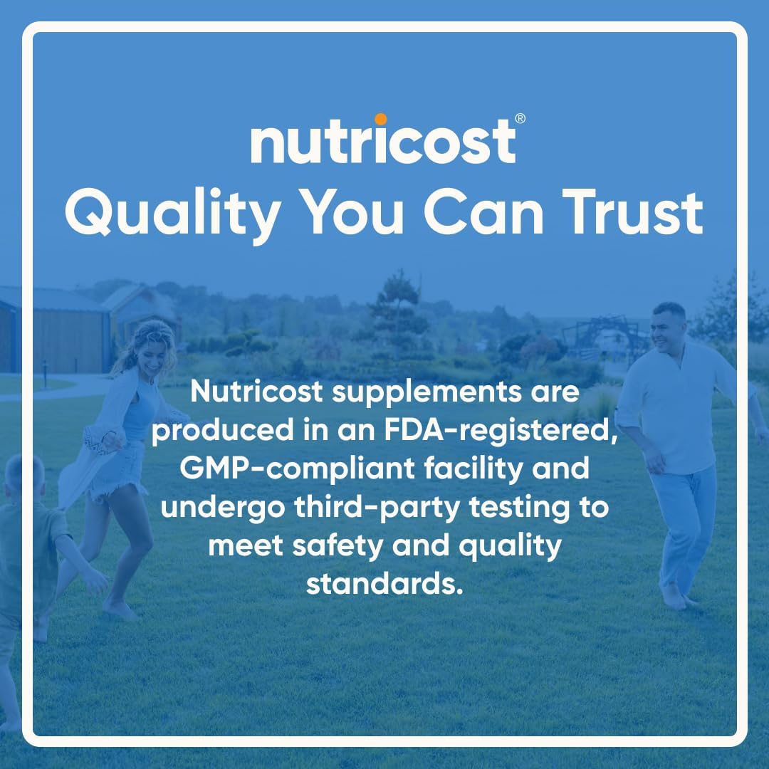 Nutricost Magnesium Glycinate Capsules, 180 Capsules, 210mg