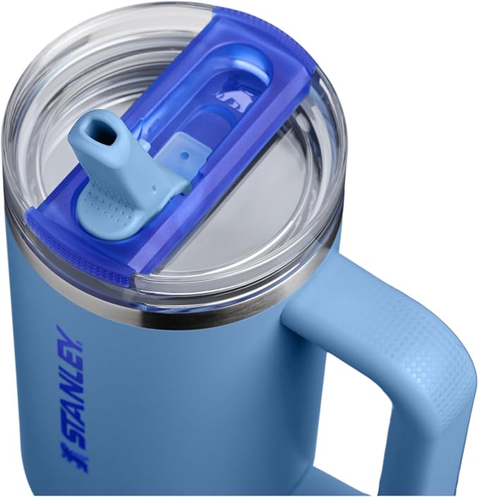 STANLEY Quencher ProTour Flipstraw Tumbler, 30 oz, Blue Sky