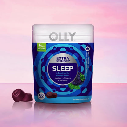 OLLY Extra Strength Sleep, Occasional Sleep Support Supplement - 60 Count