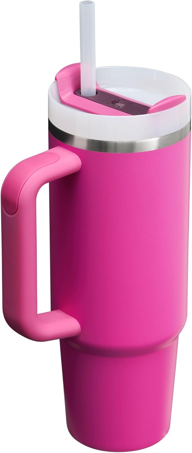 STANLEY Quencher H2.0 Flow State Tumbler, 30 oz, Fuchsia