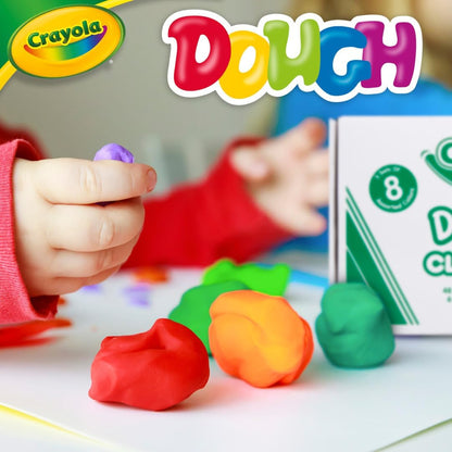 Crayola Dough Classpack - 8 Assorted Colors (48 Count), 3oz Kids Dough, Classroom Supplies, Teacher Must Haves, Nontoxic, Ages 3+ | Classroom Supplies, Teacher Must Haves, Nontoxic, Ages 3+