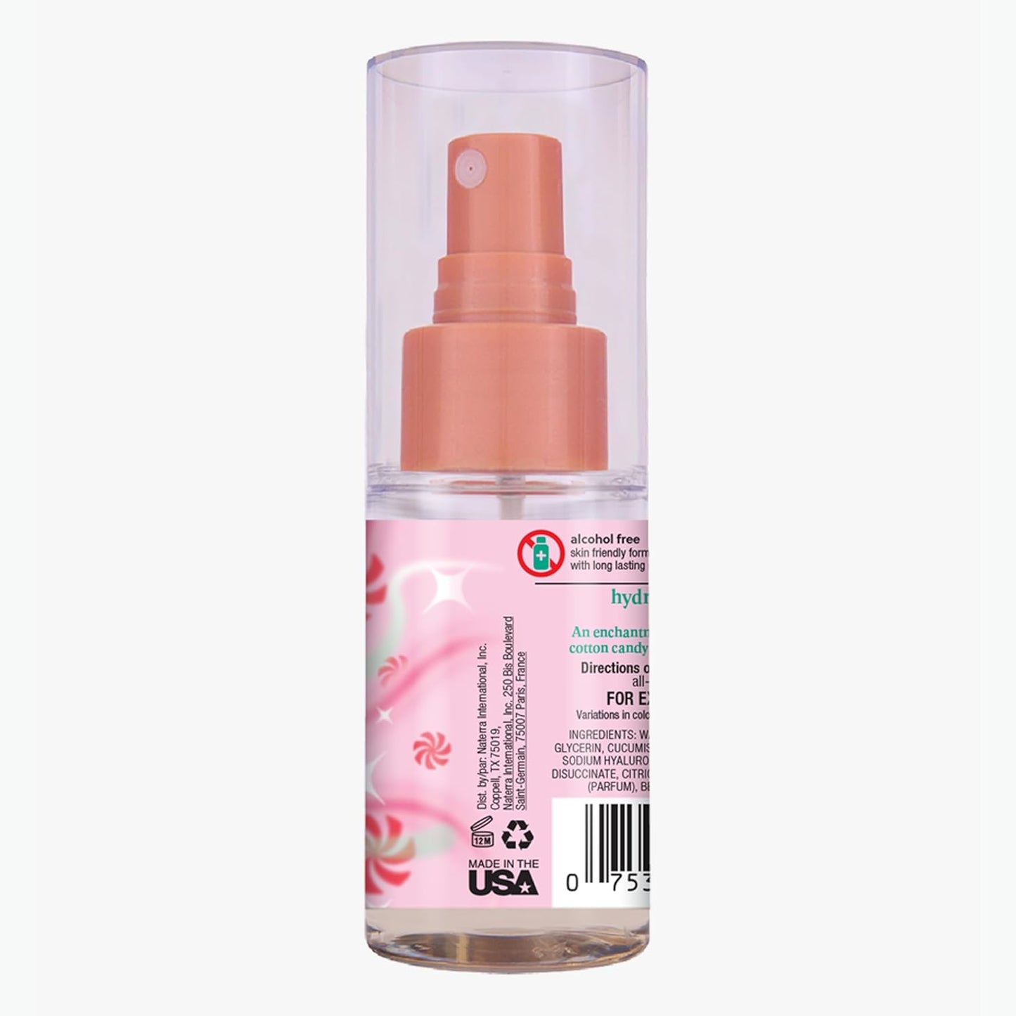 Tree Hut Mini Merry Mint Fragrance Mist, Refreshing Body Spray, Layer with Favorite Scents, Holiday Gift & Stocking Stuffer, Travel Size, 2 fl oz (Pack of 2)