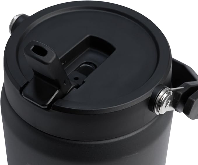 STANLEY IceFlow Flip Straw 2.0 Jug, 40 oz, Black 2.0