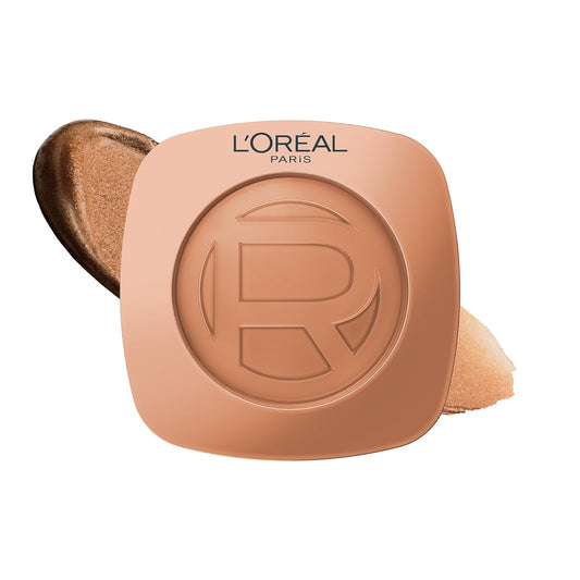 L'Oreal Paris True Match Hyaluron Tinted Balm Embellisher, Buildable Cream Blush and Highlighter Makeup for Radiant Skin, Hydrating, Lightweight, Non-Comedogenic Formula, Amber Doree