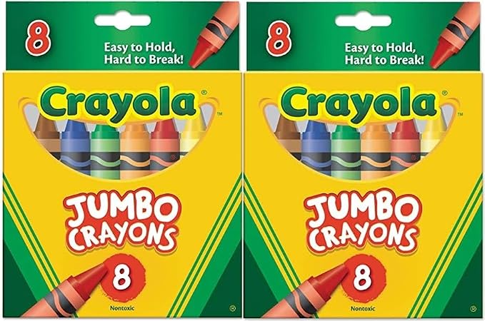 Crayola 52-0389 Crayons Jumbo, Pack of 2