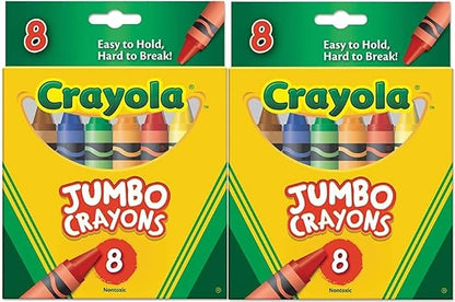 Crayola 52-0389 Crayons Jumbo, Pack of 2