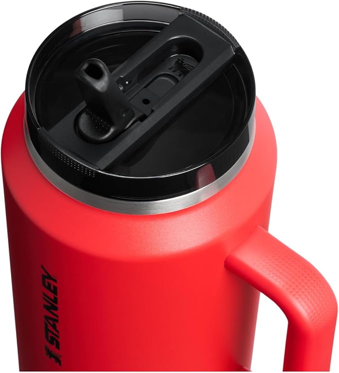 STANLEY Quencher ProTour Flipstraw Tumbler, 64 oz, Chili Black