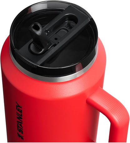 STANLEY Quencher ProTour Flipstraw Tumbler, 64 oz, Chili Black