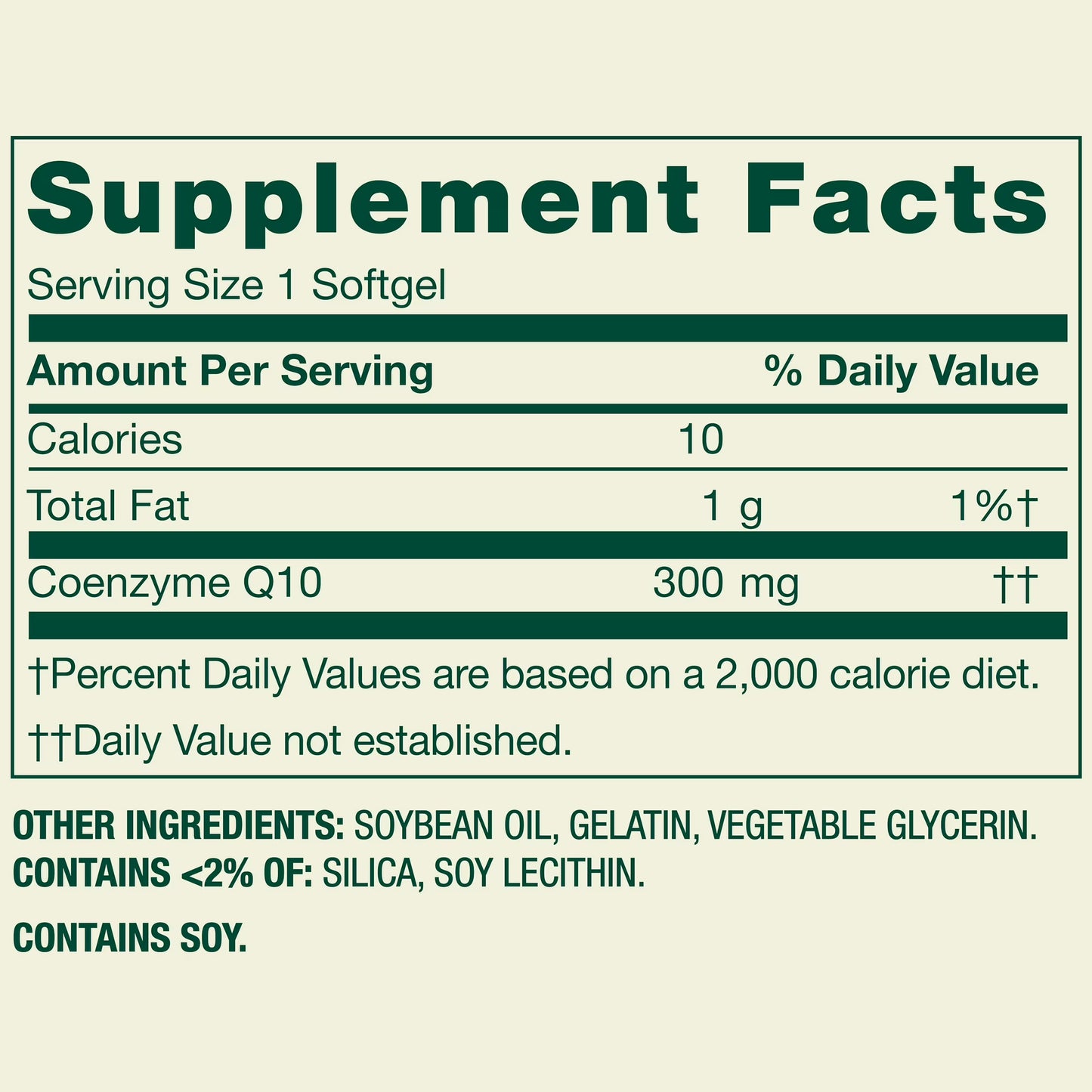 Spring Valley Rapid-Release CoQ10 Dietary Supplement Softgels for Heart Health, 300 mg, 60 Count