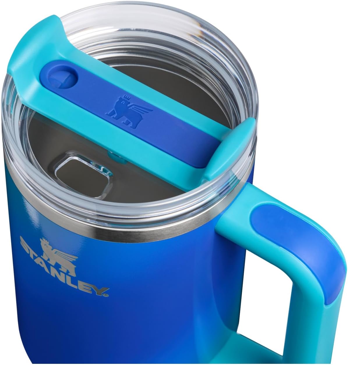 STANLEY Quencher H2.0 Flow State Tumbler, 40 oz, Sea Glass Aura